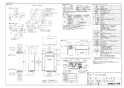 ノーリツ GT-C2472AW BL 13A 取扱説明書 施工説明書 納入仕様図 高効率ガスふろ給湯器  スタンダード フルオート 屋外壁掛形 24号 納入仕様図1